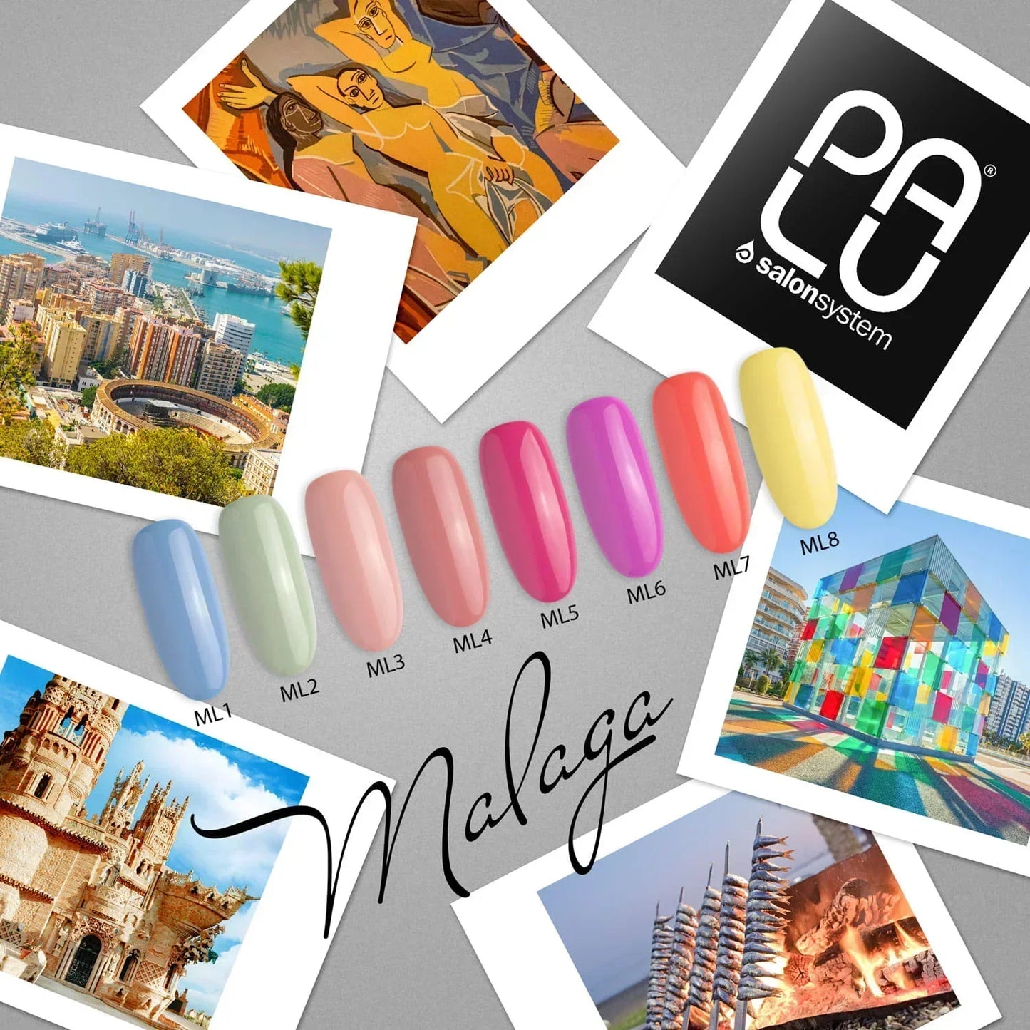 PALU Smalto Semipermanente M8 Malaga Collection - 11g - Lady&Oscar