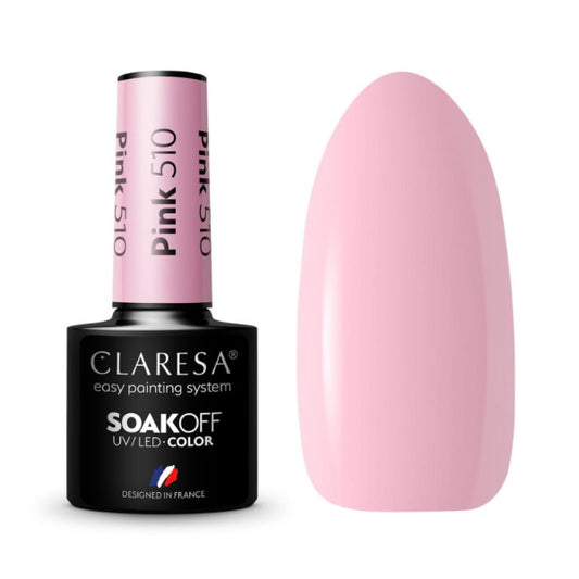 Claresa - Color Soak Off - Pink - 5g