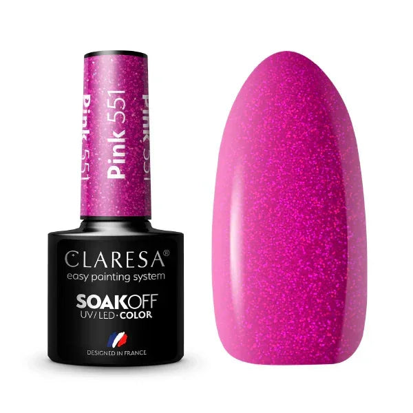 Claresa Smalto Semipermanente 551 Pink - 5g - Lady&Oscar