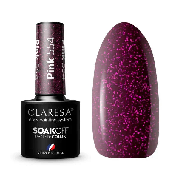 Claresa Smalto Semipermanente 554 Pink - 5g - Lady&Oscar