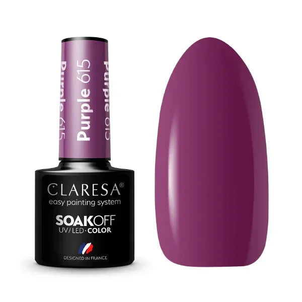 Claresa Smalto Semipermanente 615 Purple - 5g - Lady&Oscar