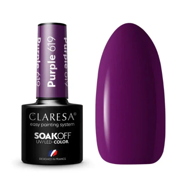 Claresa Smalto Semipermanente 619 Purple - 5g - Lady&Oscar