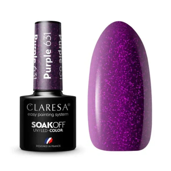 Claresa Smalto Semipermanente 631 Purple - 5g - Lady&Oscar