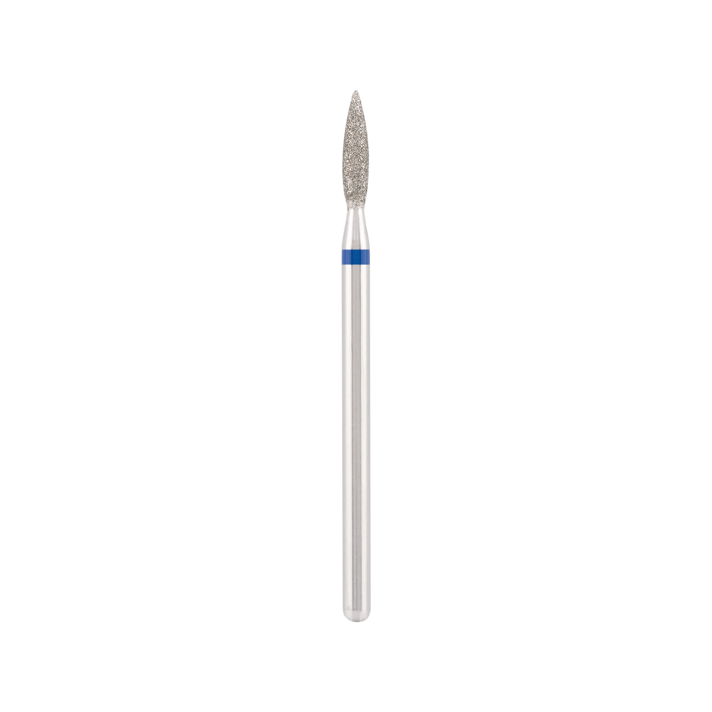 Punta Fresa Diamond bit "flame" safe blue, L- 10,0 mm., Ø2,3 mm. - Lady&Oscar