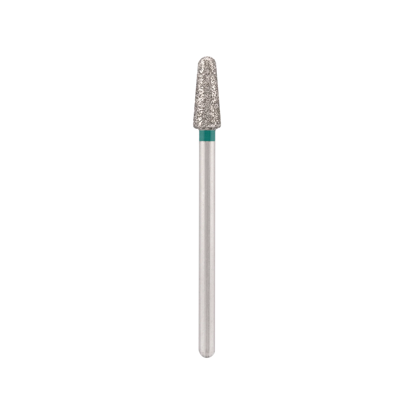 Punta Fresa Diamond bit "rounded cone" green, L-10,0 mm., Ø4,0 mm. - Lady&Oscar