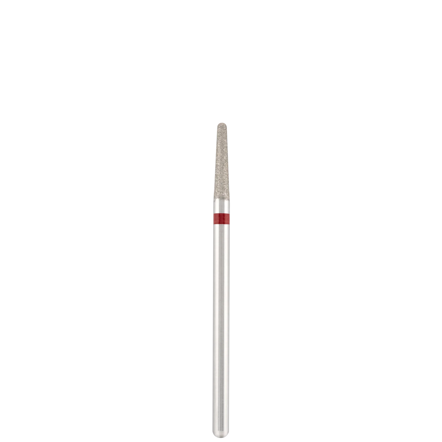 Punta Fresa Diamond bit "rounded cone" red, L-10,0 mm., Ø2,3 mm. - Lady&Oscar