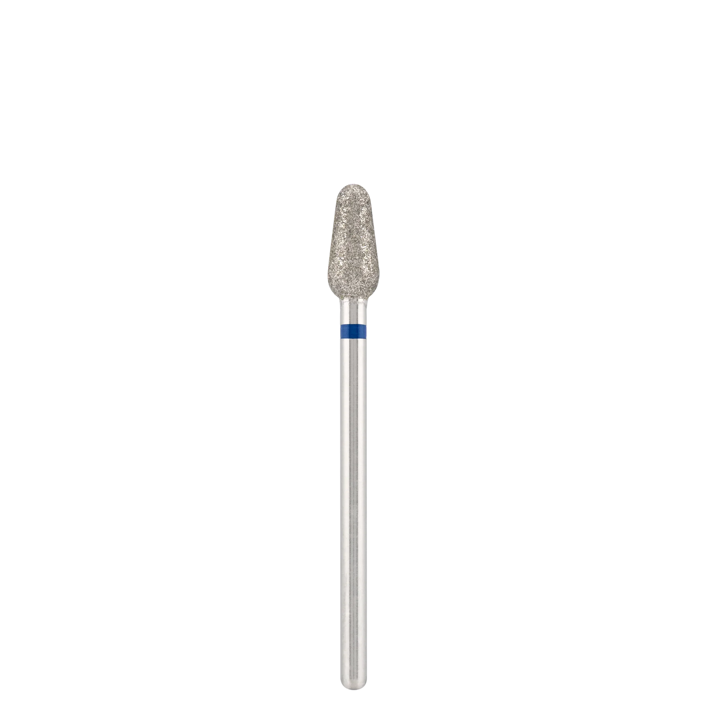 Punta Fresa Diamond bit "rounded drop" blue, L- 10,0 mm., Ø4,6 mm. - Lady&Oscar