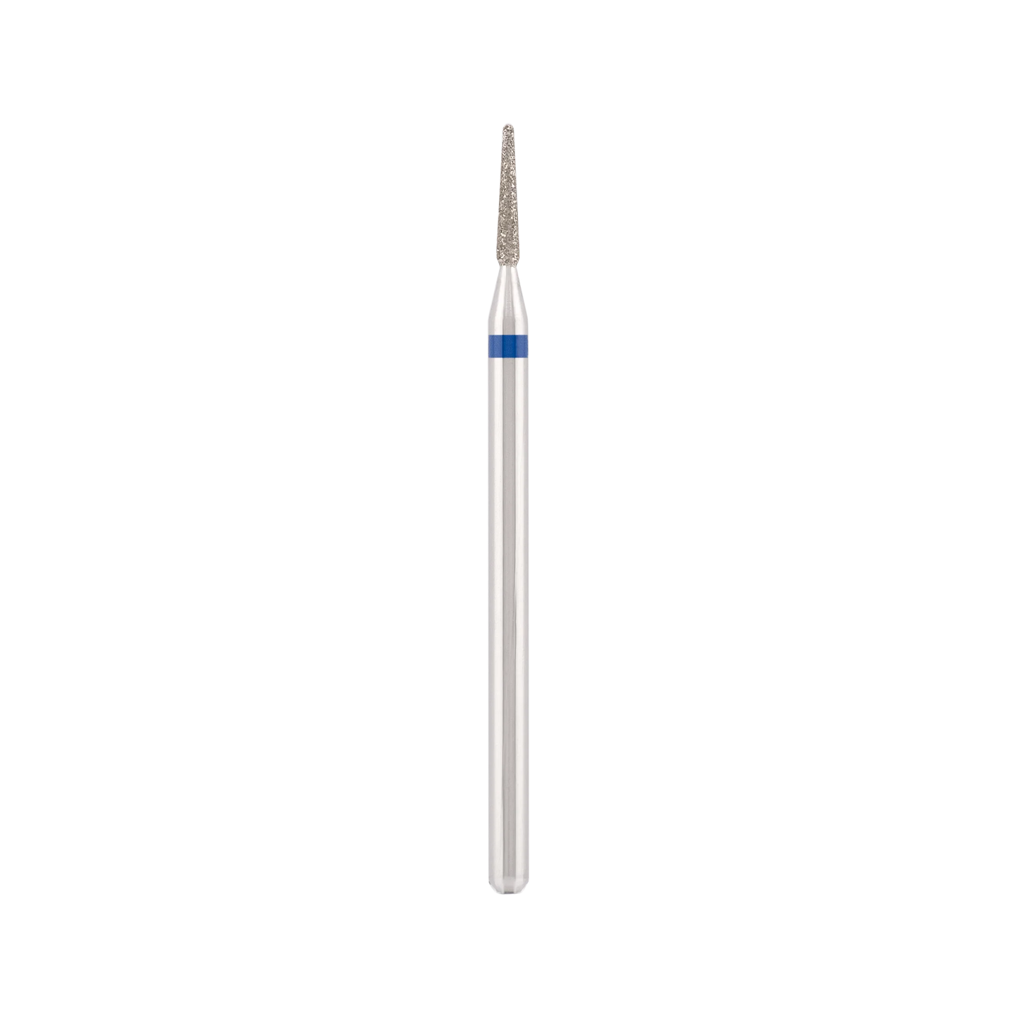 Punta Fresa Diamond bit "rounded needle" blue, L-8,2 mm., Ø1,4 mm. - Lady&Oscar