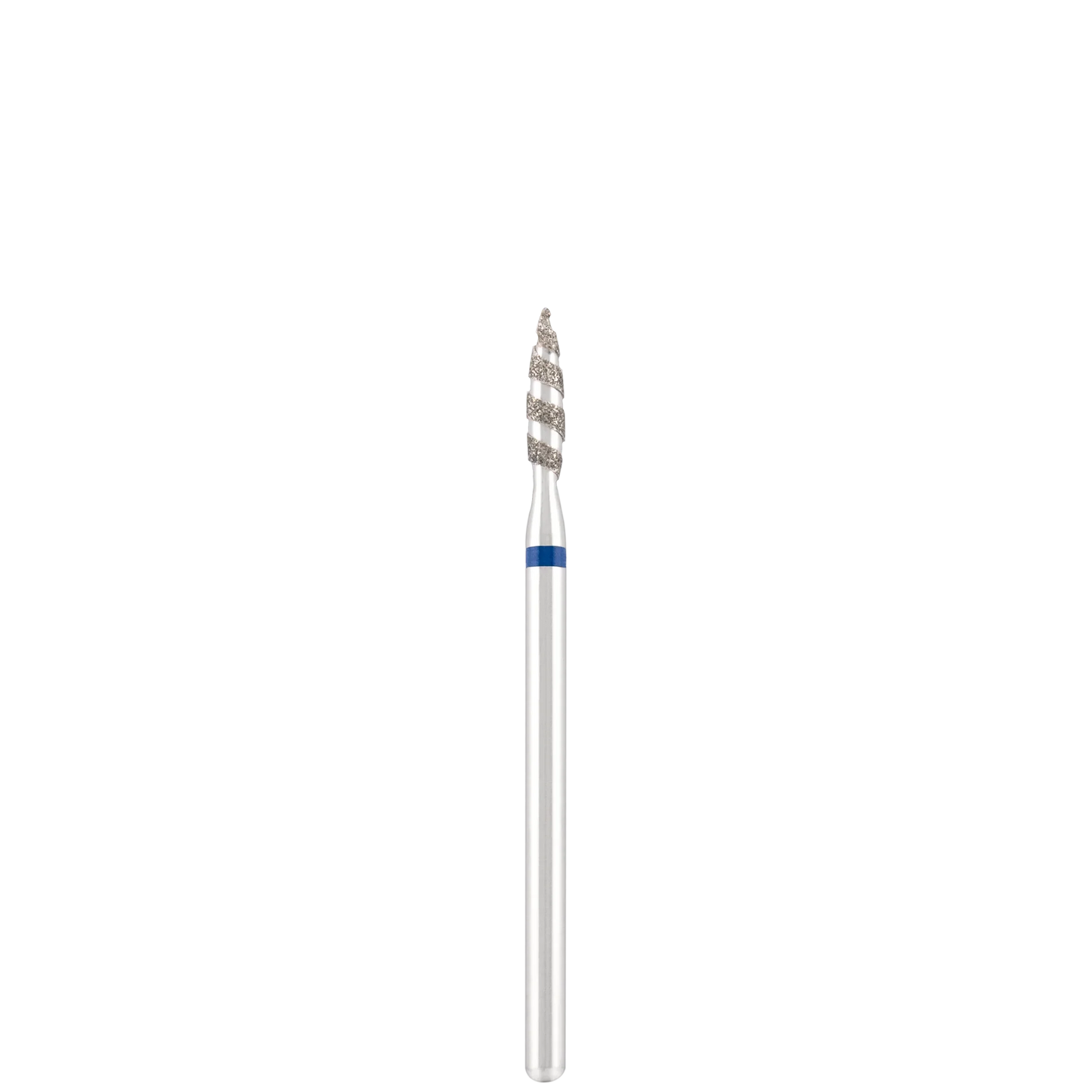 Punta Fresa Diamond bit "tornado" blue, L- 10,0 mm., Ø2,3 mm. - Lady&Oscar