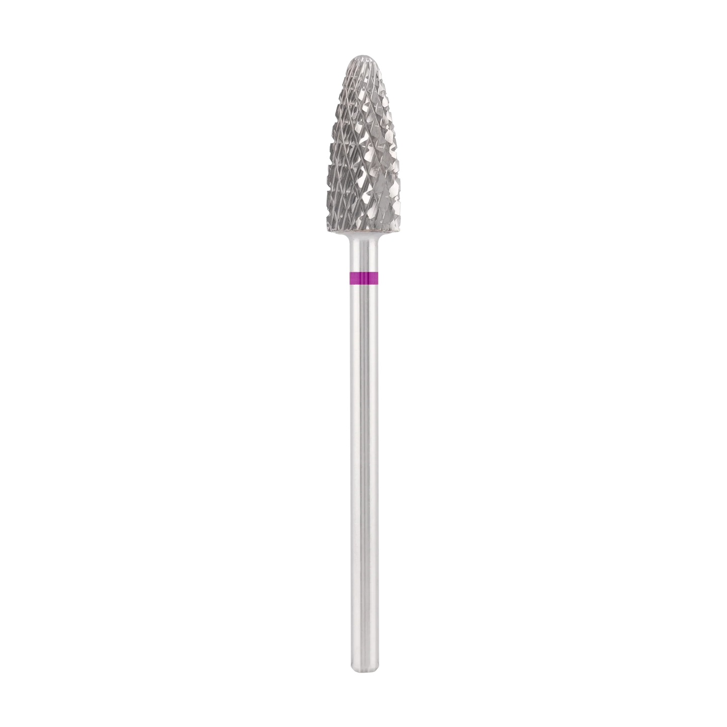 Punta Fresa Tungsten carbide bit "corn" violet, L-15,0 mm., Ø6,0 mm - Lady&Oscar