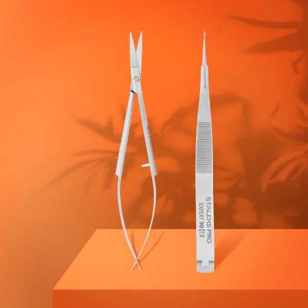 Staleks - EXPERT 90 - Microforbici per Sopracciglia - Lady&Oscar