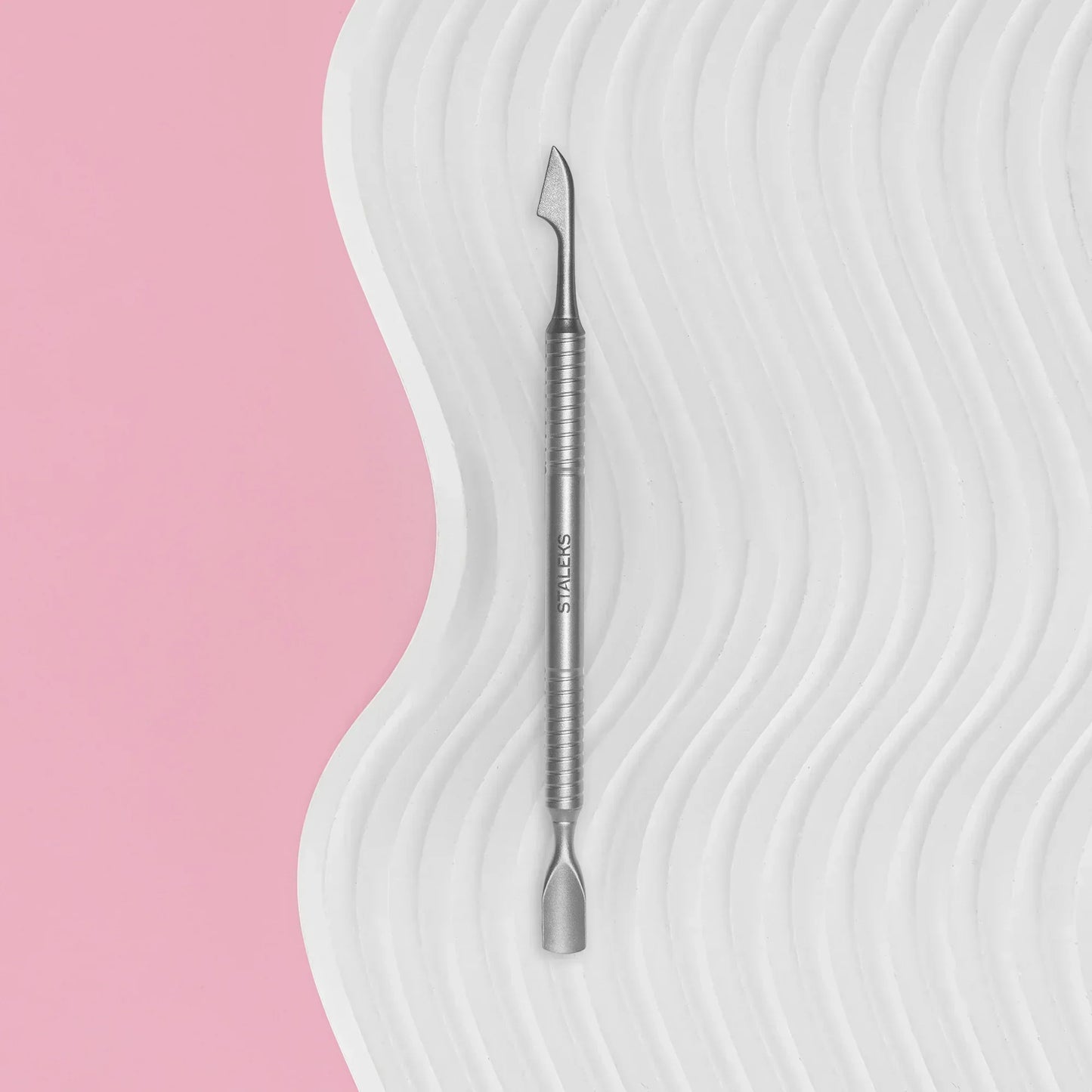 STALEKS Manicure pusher BEAUTY & CARE 30 TYPE 1 (rounded narrow pusher and cleaner) - Lady&Oscar