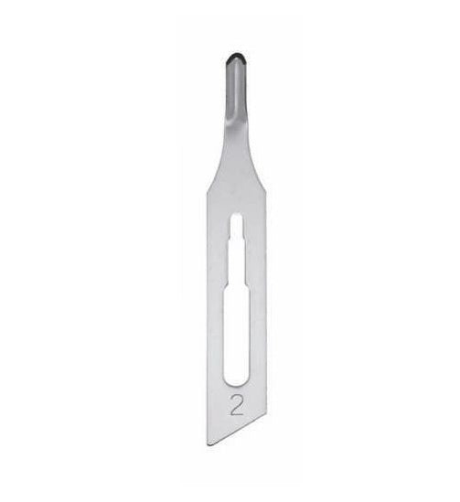 LUXYS Lama sgorbia monouso n. 2 - box 12 pezzi
