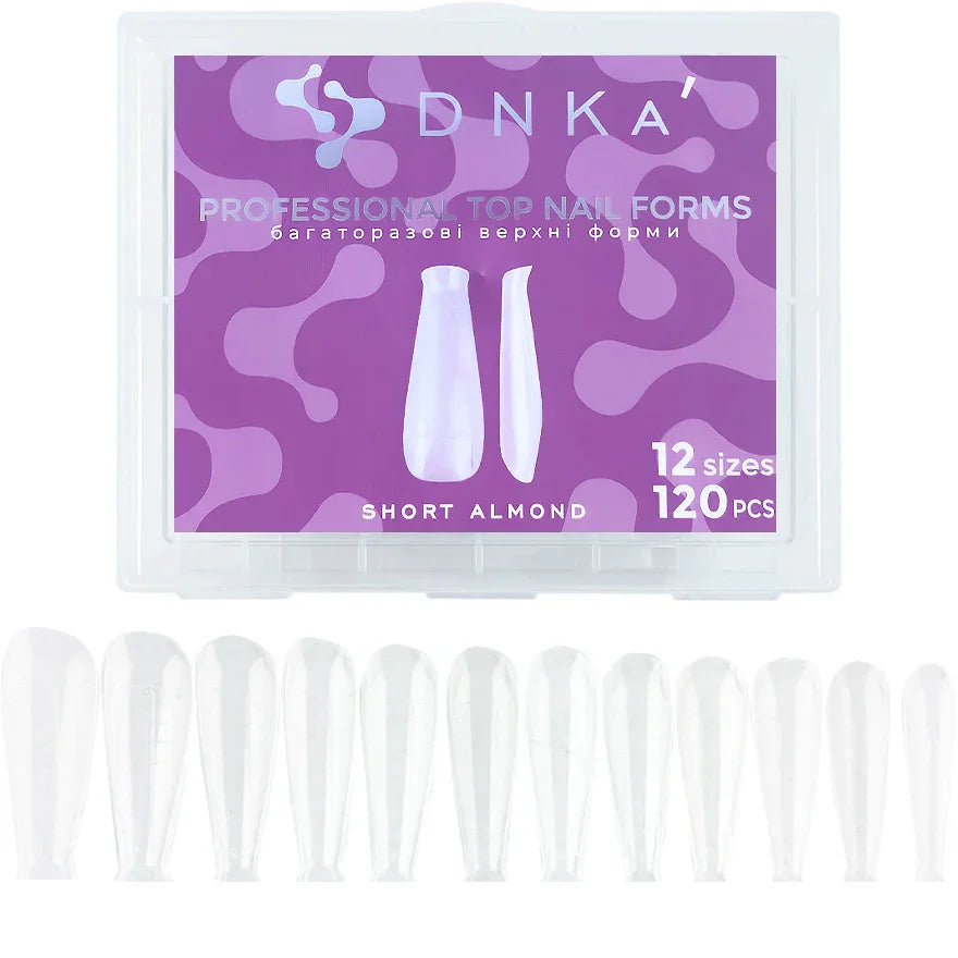 Kit Dual Form SHORT ALMOND 120pcs DNKa - Lady&Oscar