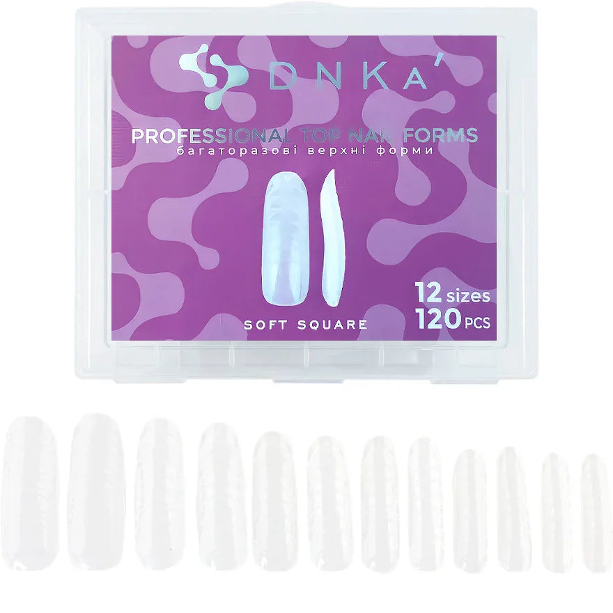 Kit Dual Form SOFT SQUARE 120pcs DNKa - Lady&Oscar