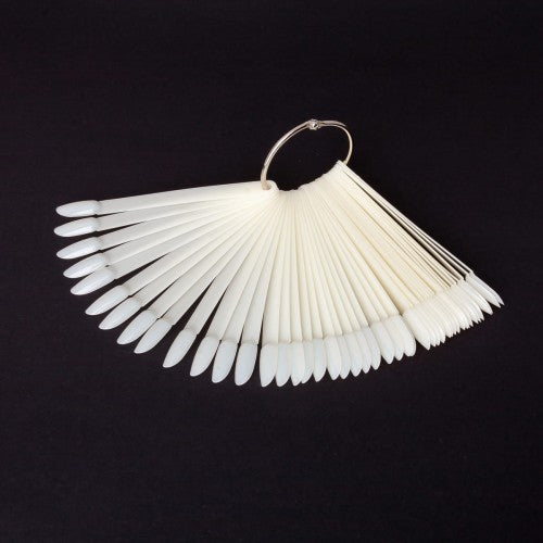 Stylistic FAN PATTERN - MILKY ALMOND