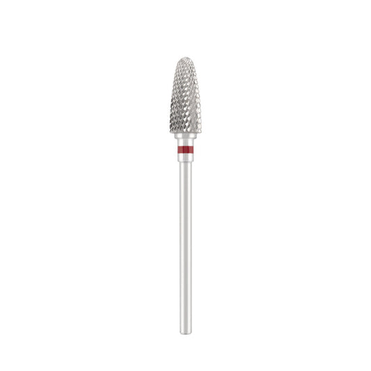 Tungsten carbide bit "corn" red, L-14,5 mm., Ø6,0 mm