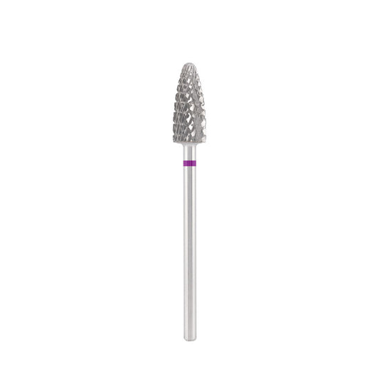 Tungsten carbide bit "corn" violet, L-15,0 mm., Ø6,0 mm