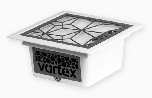 Vortex INTEGRA MAX W/S (white/stainless steel sides and filter grid) - Lady&Oscar