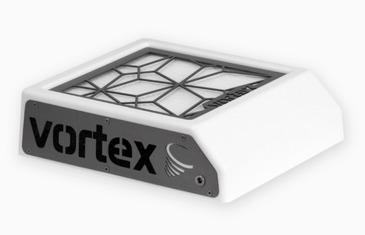 Vortex UNO W/S (white/stainless steel sides and filter grid)