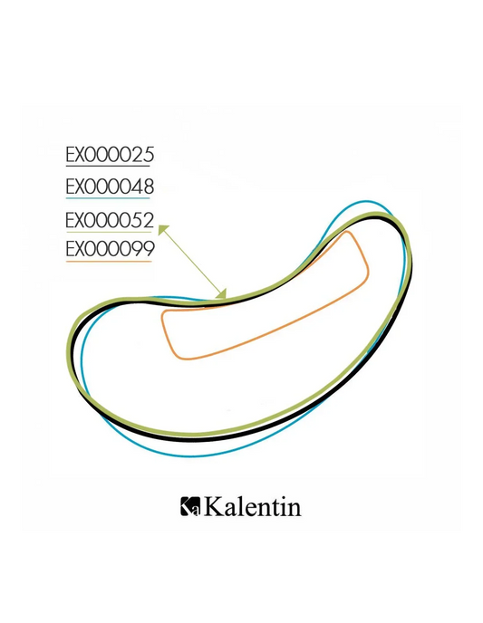 KALENTIN Box patch per occhi vegani con Aloe Barbadensis e Vitamina C - 60 pezzi (30 paia) - Lady&Oscar