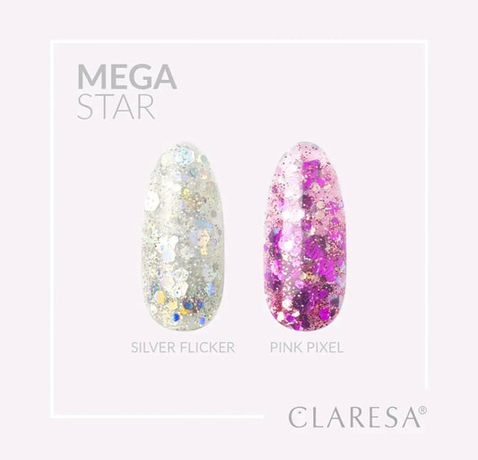 Claresa - Mega star - Art Gel UV/LED - 10g - Lady&Oscar
