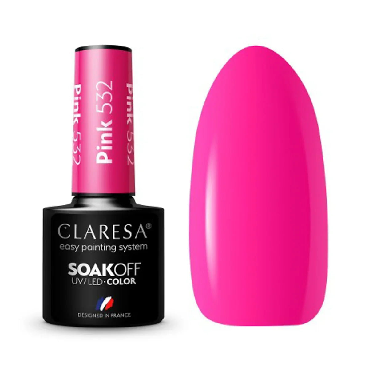 Claresa Smalto Semipermanente 532 Pink - 5g - Lady&Oscar