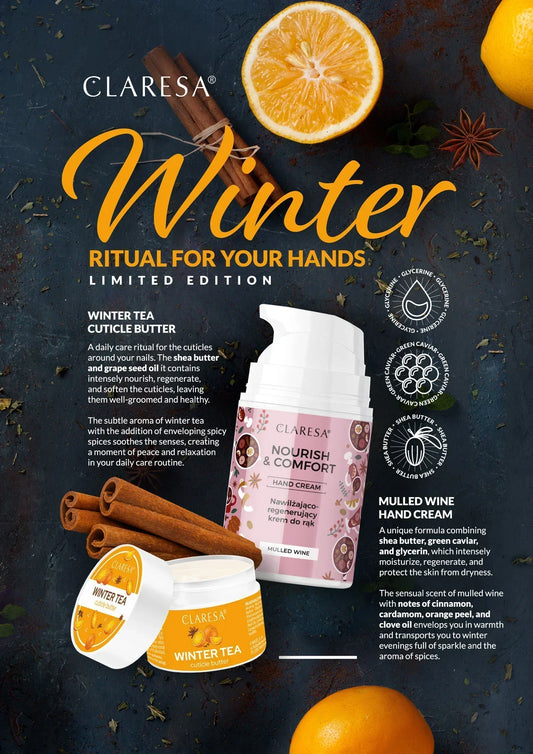 Claresa Cuticle butter Winter Tea 13g - Lady&Oscar