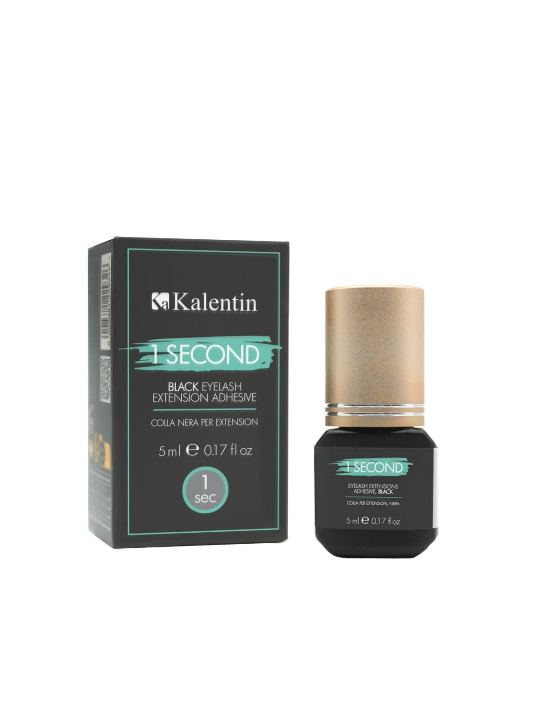 Kalentin Colla nera per Extension ciglia, 1 secondo 5ml
