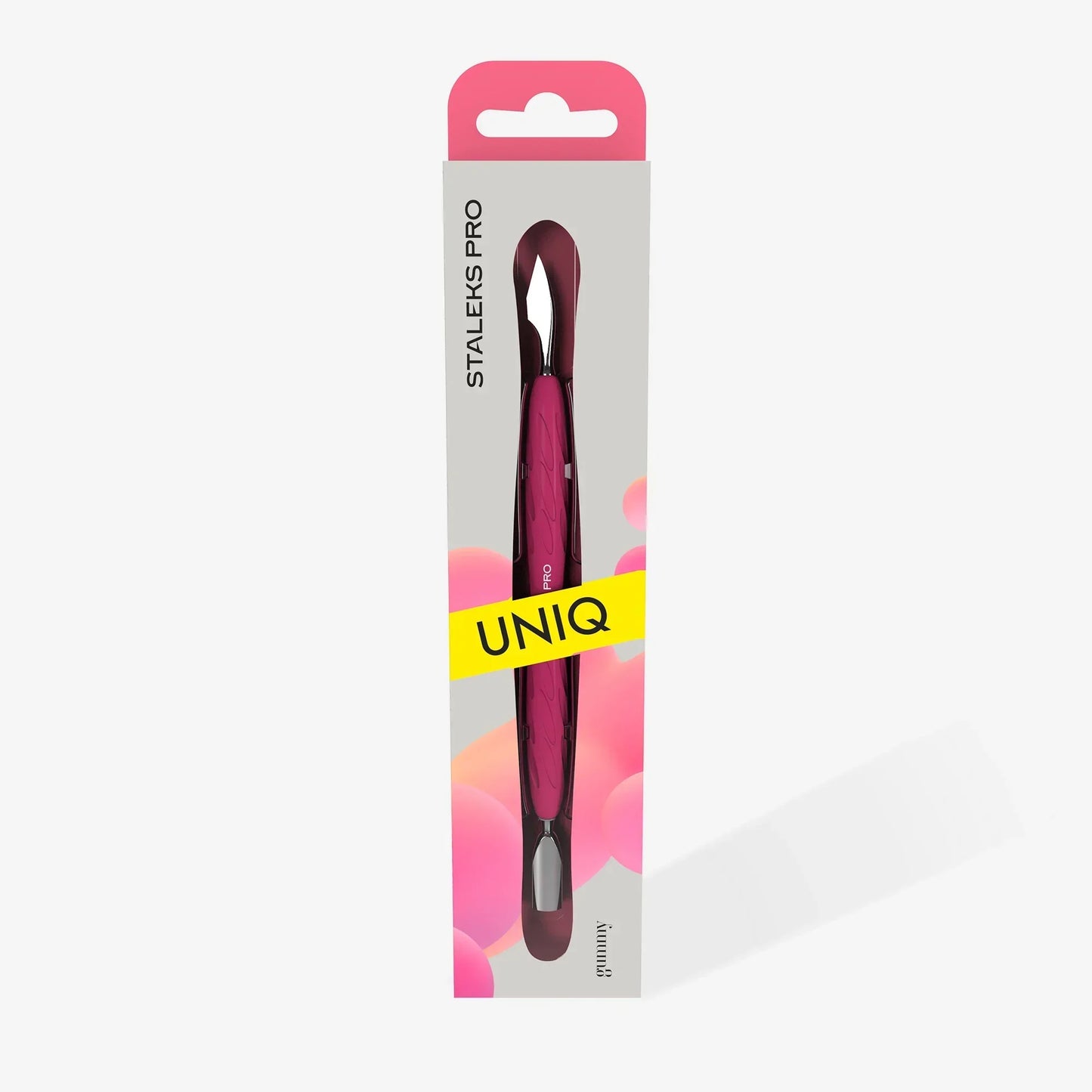 Spatola per manicure con manico in silicone "Gummy" UNIQ 10 TYPE 3 - Lady&Oscar