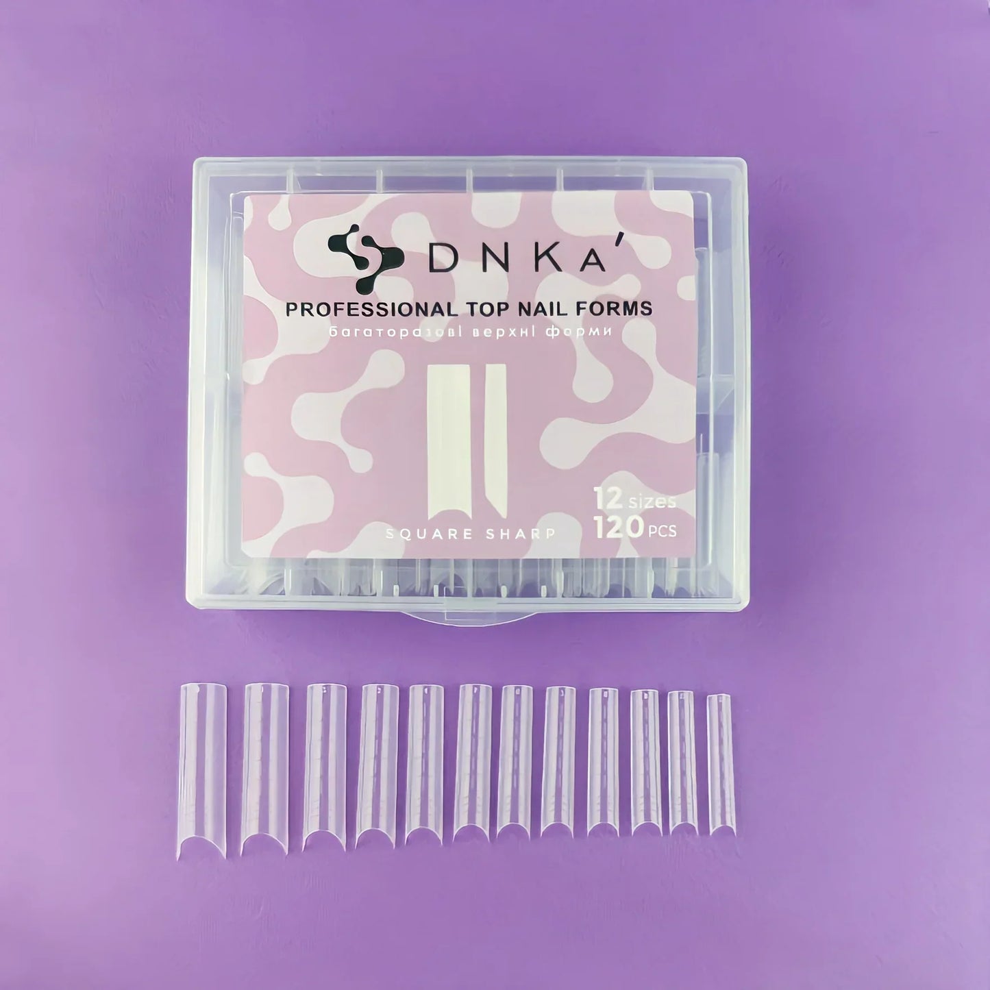 Kit Dual Form SQUARE SHARP 120pcs DNKa - Lady&Oscar