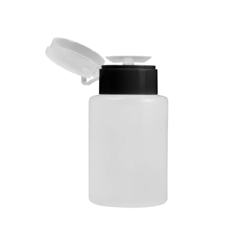 Dispenser con pompetta per liquidi, nero, 150 ml - Lady&Oscar
