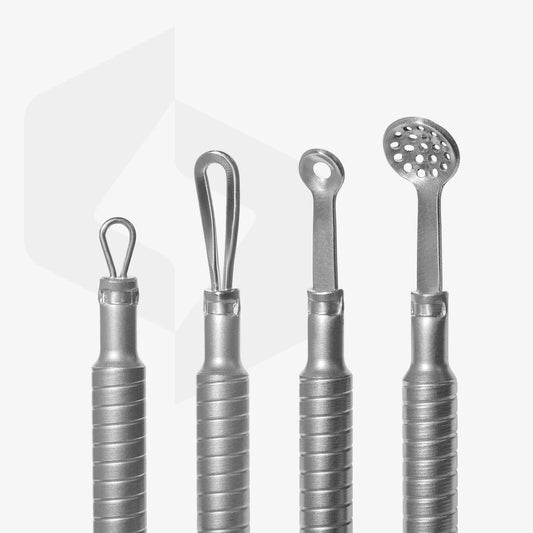 Kit "pelle pura" (Uno + scanalato 19 buche + anello a doppia faccia) - Lady&Oscar