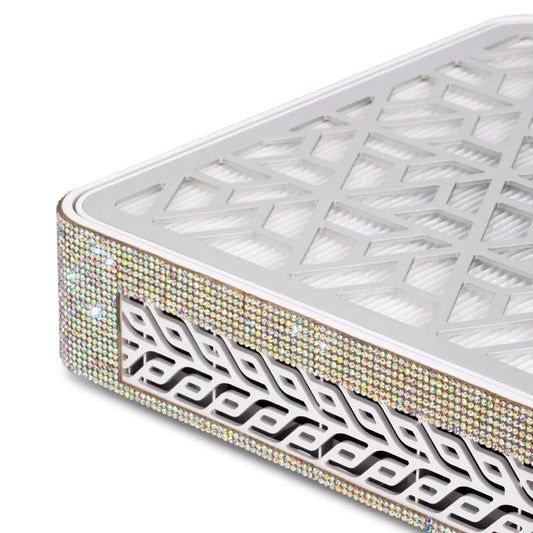 Aspirapolvere a cassetta professionale con funzione TURBO 41w Molly con strass - Lady&Oscar