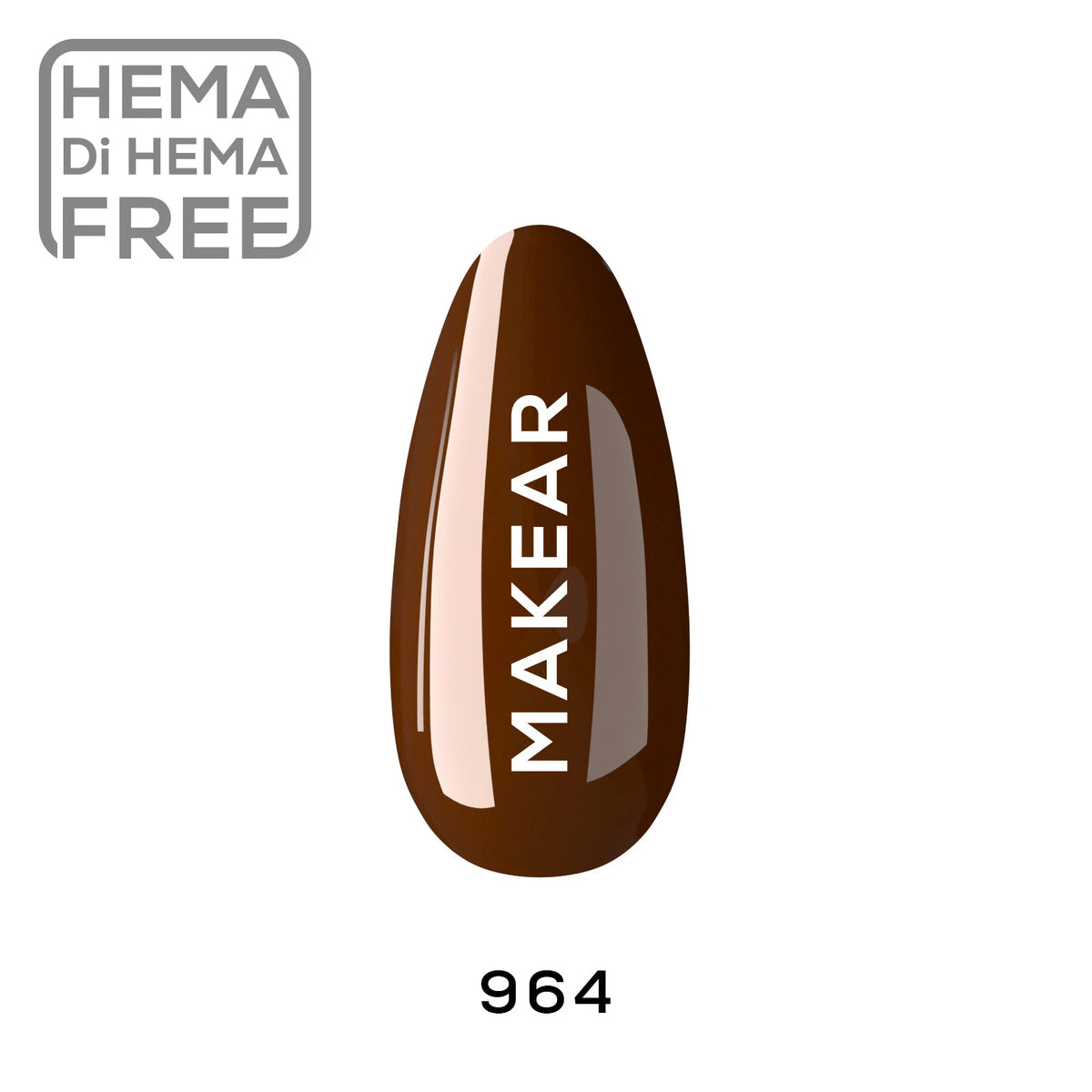 Makear semipermanente 964 Marrone Cioccolato