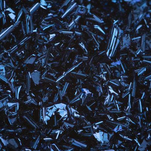 Polvere Alu Flakes Allepaznokcie n. 6 blu abbagliante, dettaglio