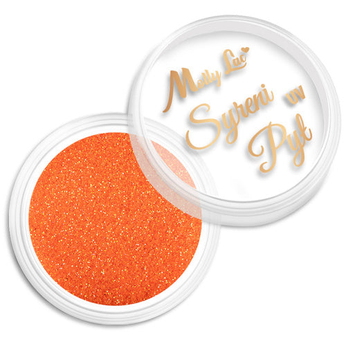 Polvere neon MollyLac Syreni UV n. 3 - effetto sotto luce UV