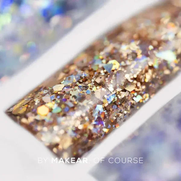 Princess Gel Glitter Gold 5ml Makear - Lady&Oscar