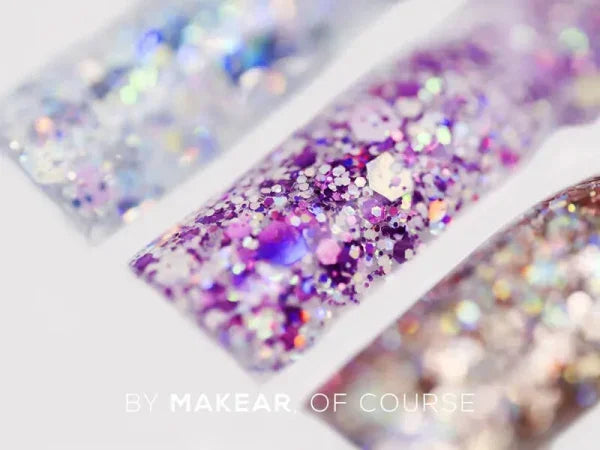 Princess Gel Glitter Pink 5ml Makear - Lady&Oscar