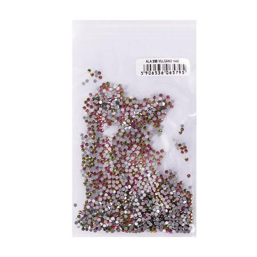 Strass in vetro SS5 Vulcano per nail art, dettaglio
