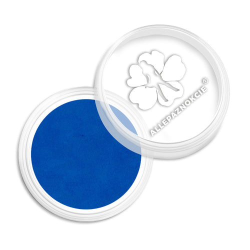 Manicure con polvere Smoke Nails neon blu n. 12