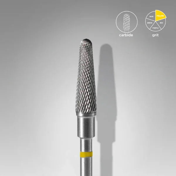 Staleks - Carbide Nail Drill Bit - Punta Fresa "Frustum" Yellow - Lady&Oscar