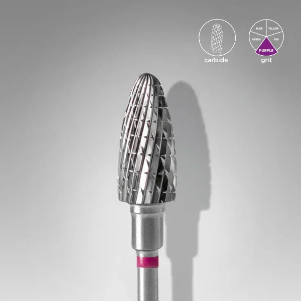 Staleks - Carbide Nail Drill Bit - Punta Fresa "Corn" Purple - Lady&Oscar