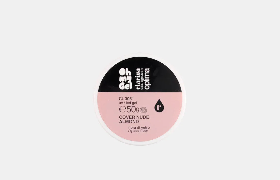 Clarissa Oh My Gel Builder Gel Fiber Cover Nude Almond 3051 50g - Lady&Oscar