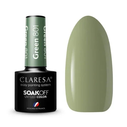 Claresa Smalto Semipermanente 801 Green - 5g - Lady&Oscar