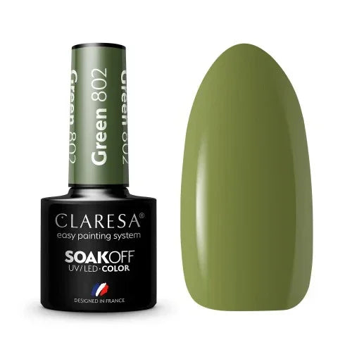 Claresa Smalto Semipermanente 802 Green - 5g - Lady&Oscar