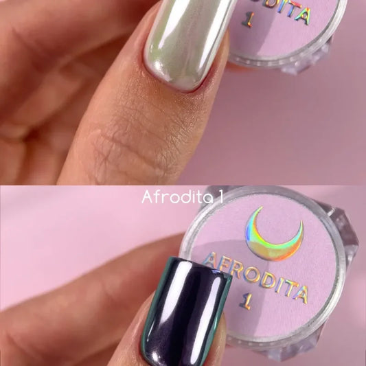 Lunamoon Afrodita Nail Powder Set 6pcs - Lady&Oscar