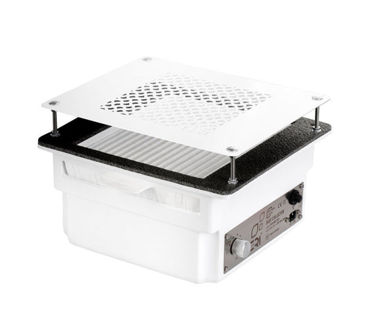 Built-in nail dust collector Teri 800 white (white mesh)