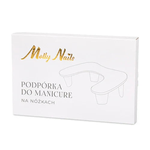 Supporto per manicure Molly Nails con gambe, rosa,