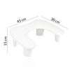 Molly Nails Supporto per manicure con piedini, bianco - Lady&Oscar